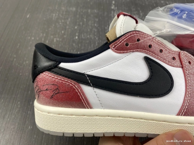 LOW 1 TROPHY 'RED AIR ROOM OG JORDAN BLACK' FN0432-017 X 0815